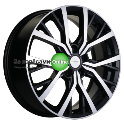 Khomen Wheels KHW1806 (Chery Tiggo 3/Tiggo 3 Pro) 7x18/5x108 ET45 D60,1 Black-FP