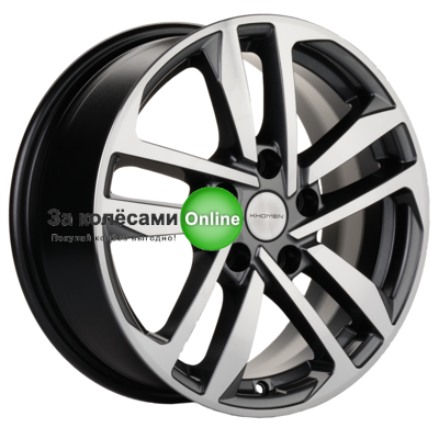 Khomen Wheels KHW1612 (Octavia A7) 6,5x16/5x112 ET46 D57,1 Gray-FP