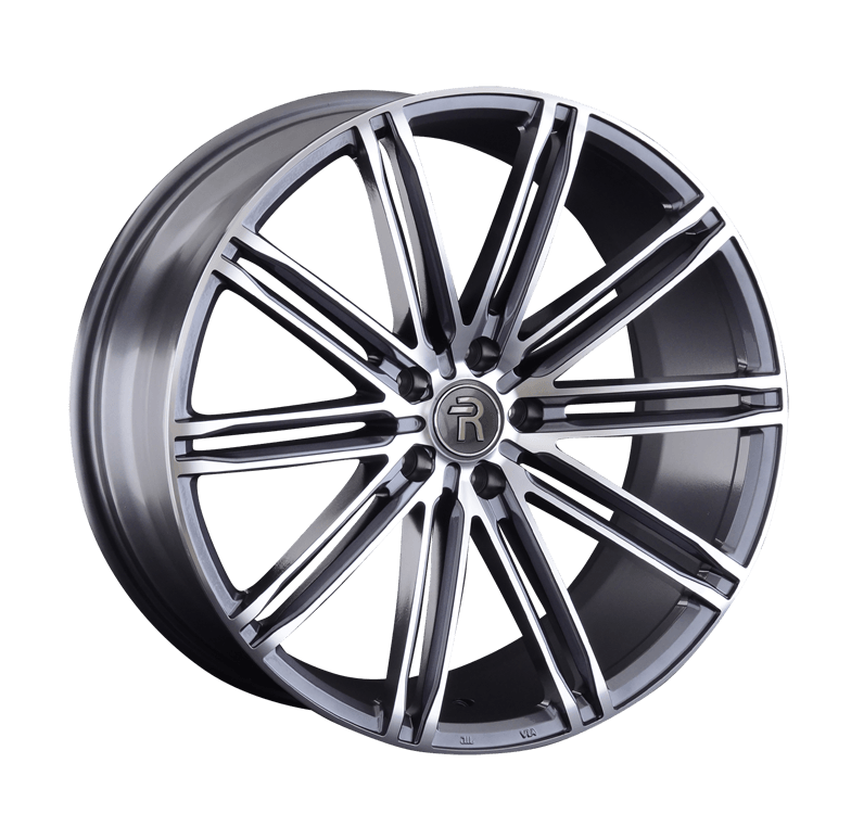Replay A37 10x22/5x112 D66.6 ET21 Чёрный полностью полированный