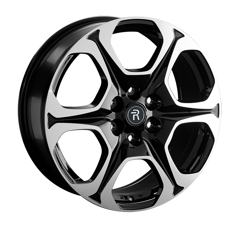 Replay LX238 8x20/6x139.7 D95.1 ET55 Чёрный глянцевый с полированной лицевой частью