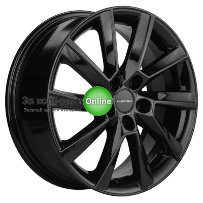 Khomen Wheels KHW1604 (Aveo) 6x16/5x105 ET39 D56,6 Black