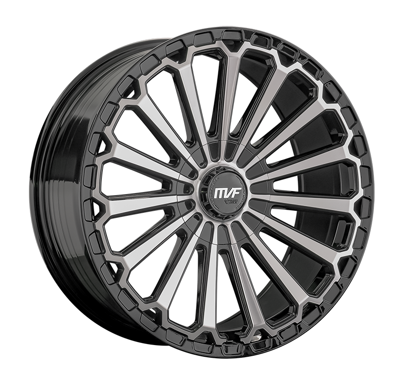 LS RC80 9x20/6x139.7 D100.1 ET25 Чёрный полностью полированный