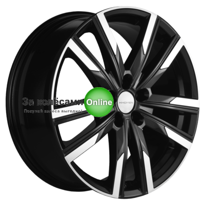 Khomen Wheels KHW1905 (Evolute i-SPACE / i-JOY) 7,5x19/5x110 ET40 D67,1 Black-FP