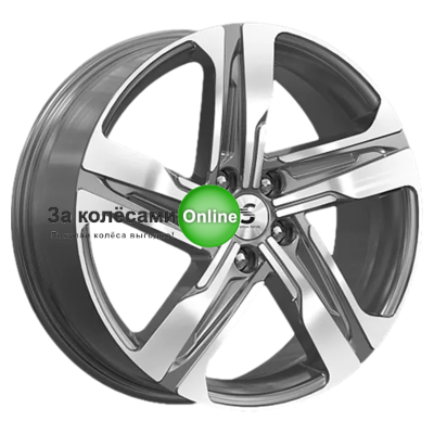 Premium Series КР004 (Sportage) 7,5x19/5x114,3 ET50 D67,1 Diamond Gloss Graphite