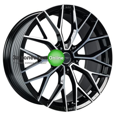 INCH GA8532 9x21/5x114,3 ET43 D67,1 Gloss Black Machined Face (ZJH)