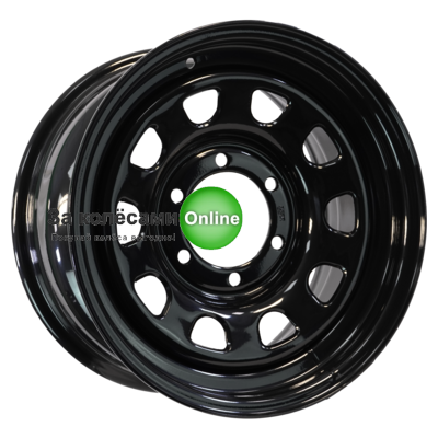 ZEPP 4x4 Toyota/Nissan/L200 2005+ Semicircle 8x16/6x139,7 ET30 D110 Gloss Black (LTM)