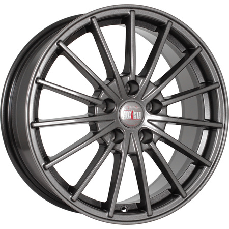 Alcasta M60 7x17/5x114.3 D66.6 ET37 Темно-серыйцветс перламутровыми оттенками