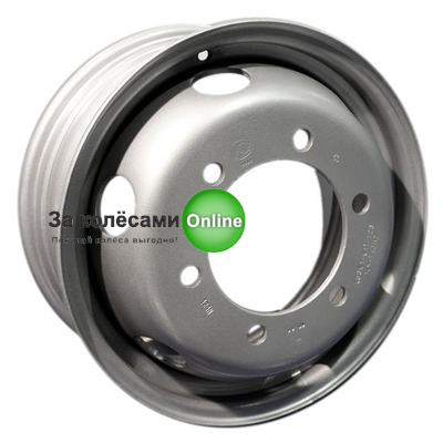 Accuride 6/222,25/164/127 6x17,5/6x222,25 ET127 D164 M20 Silver (RZB35693OE) (8,7 мм) 1 800 кг
