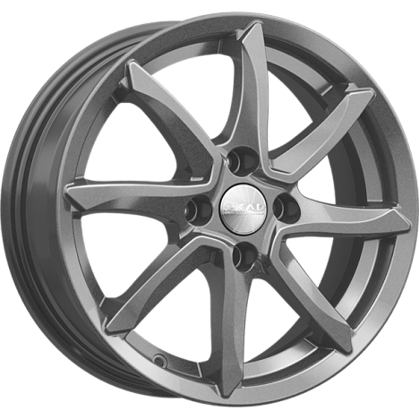 Скад Осака 6x15/4x100 D54.1 ET48 Темно-серый цвет с перламутровыми оттенками