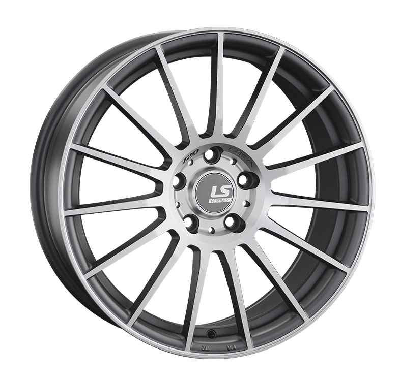 LS RC05 7.5x17/5x114.3 D67.1 ET45 Серый матовый