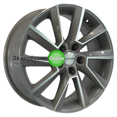 Khomen Wheels KHW1604 (Kamiq/Rapid/Scala) 6x16/5x100 ET38 D57,1 F-Silver-FP