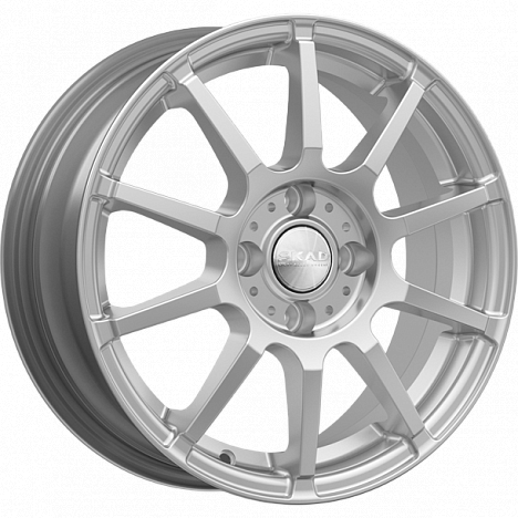 Скад Акита 6x15/4x98 D58.6 ET35 Серебристый