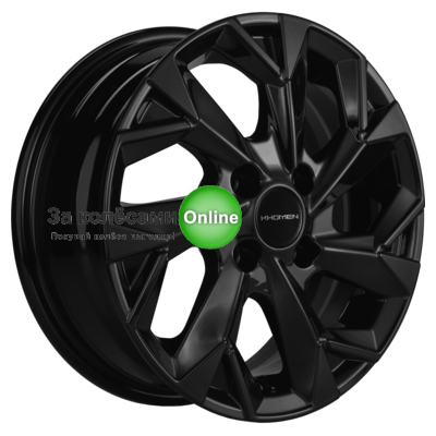 Khomen Wheels KHW1402 (Alsvin/Getz/i20) 5,5x14/4x100 ET46 D54,1 Black
