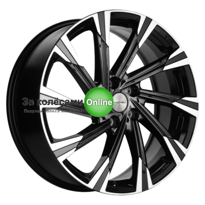 Khomen Wheels KHW1901 (Chery Tiggo 7 Pro) 7,5x19/5x108 ET33 D60,1 Black-FP