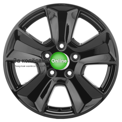 Khomen Wheels KHW1601 (Renault/Nissan) 6,5x16/5x114,3 ET50 D66,1 Black