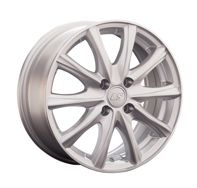 LS 741 6x15/4x100 D73.1 ET48 Глянцевый серебристый