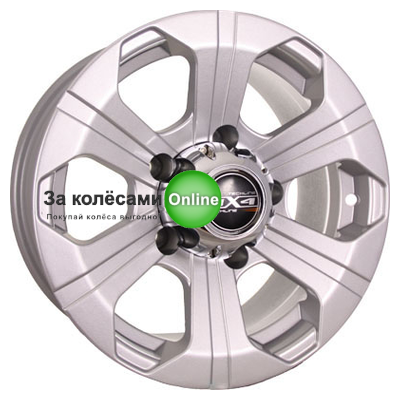 Tech Line 547 8x15/5x139,7 ET0 D108 Silver