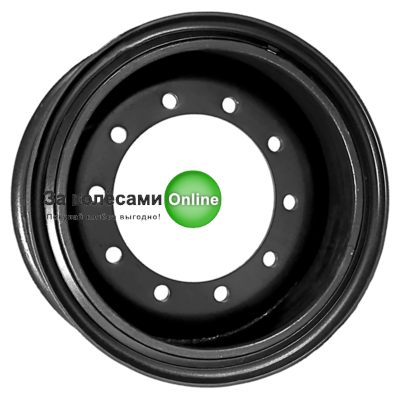 HARTUNG 10/335/281/0 12x21/10x335 ET0 D281 Плоская посадка Черный (13 мм) Прицепная техника 4 500 кг