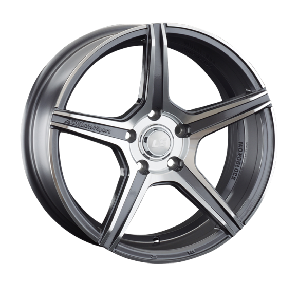 LS 892 8x17/4x100 D60.1 ET35 Насыщенный темно-серый полностью полированный