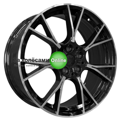 PDW 5407 9,5x19/5x112 ET33 D66,6 Gloss Black Machine Face ()