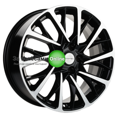 Khomen Wheels KHW1804 (Chery Tiggo) 7,5x18/5x108 ET40 D60,1 Black-FP