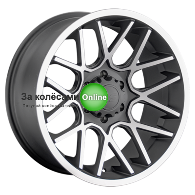 LS 1349 10x20/6x139,7 ET0 D106,1 MBF (конус, Колпак+лого)