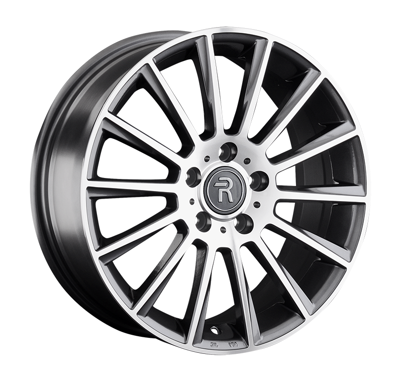 Replay B202 8.5x20/5x112 D66.6 ET35 Насыщенный темно-серый полностью полированный