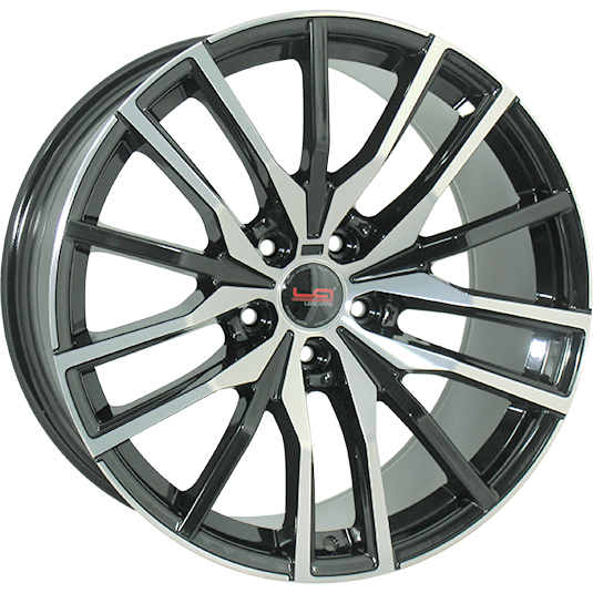 LegeArtis Concept-B536 10.5x21/5x112 D66.6 ET43 Насыщенный темно-серый полностью полированный