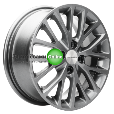 Khomen Wheels KHW1506 (Vesta) 6x15/4x100 ET50 D60,1 Gray