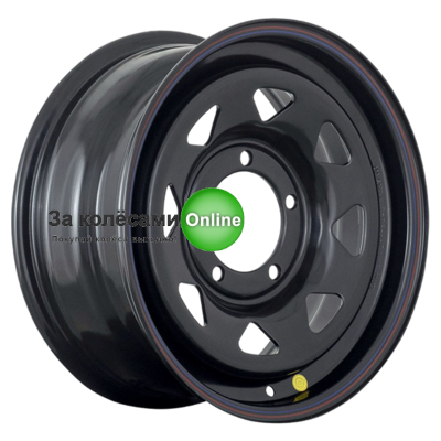 Off-Road Wheels УАЗ (треуг. мелкий) 8x15/5x139,7 ET-19 D110 Черный
