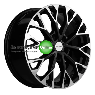 Khomen Wheels KHW1718 (Toyota RAV4/ Lexus NX) 7x17/5x114,3 ET35 D60,1 Black-FP