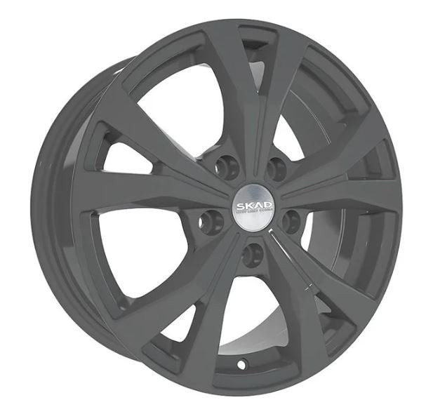 Скад Нагано 6.5x16/5x114.3 D67.1 ET45 Темно-серый цвет с перламутровыми оттенками