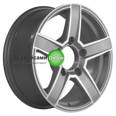 Khomen Wheels KHW1614 (Niva 4x4 Bronto) 6,5x16/5x139,7 ET35 D98,5 F-Silver-FP
