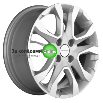 Khomen Wheels KHW1503 (Vesta) 6x15/4x100 ET50 D60,1 F-Silver-FP