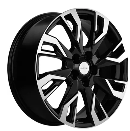 Khomen Wheels KHW1809 7x18/5x108 D60.1 ET33 Black-FP