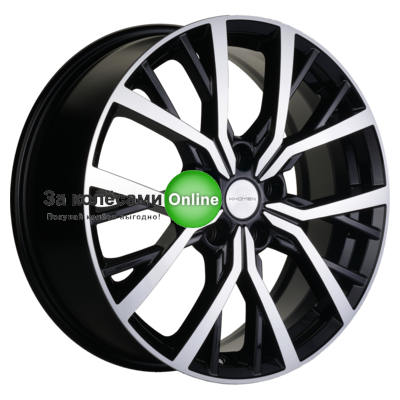 Khomen Wheels KHW1806 (Haval Dargo) 7x18/5x114,3 ET40 D66,5 Black-FP