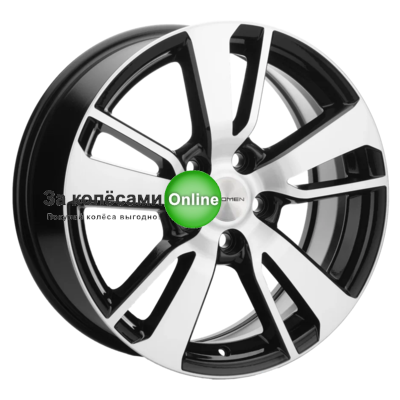 Khomen Wheels KHW1704 (Ford C-Max) 7x17/5x108 ET50 D63,35 Black-FP