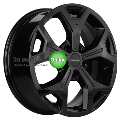 Khomen Wheels KHW1710 (Coolray) 6,5x17/5x114,3 ET45 D54,1 Black