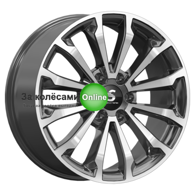 Premium Series КР006 (TANK 500) 8,5x20/6x139,7 ET33 D100,1 Diamond Black Gris