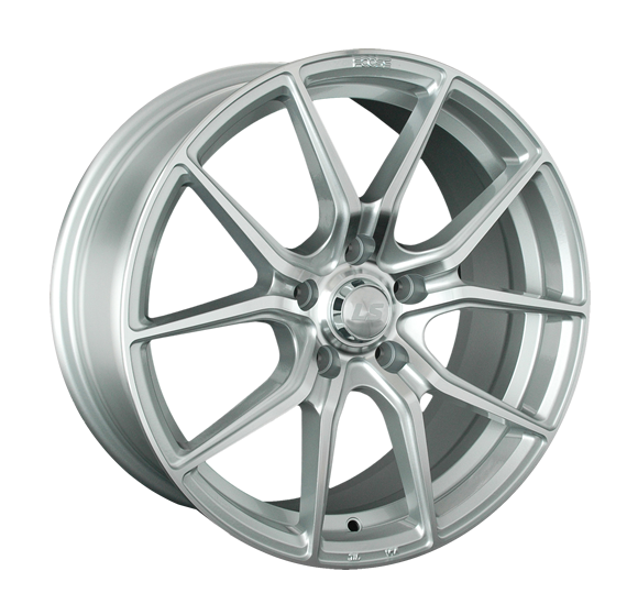 LS759 7.5x17/5x114.3 D73.1 ET45 Серебристый полированный