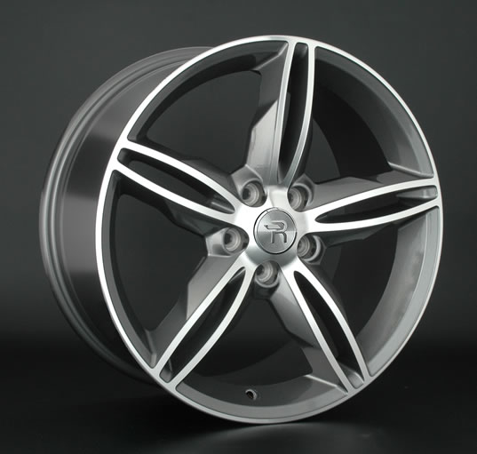 Replay FD94 8x18/5x108 D63.3 ET55 Глянцевый темно-серый с полированной лицевой частью