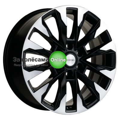 Khomen Wheels KHW2010 (Pajero IV) 8x20/6x139,7 ET38 D67,1 Black-FP