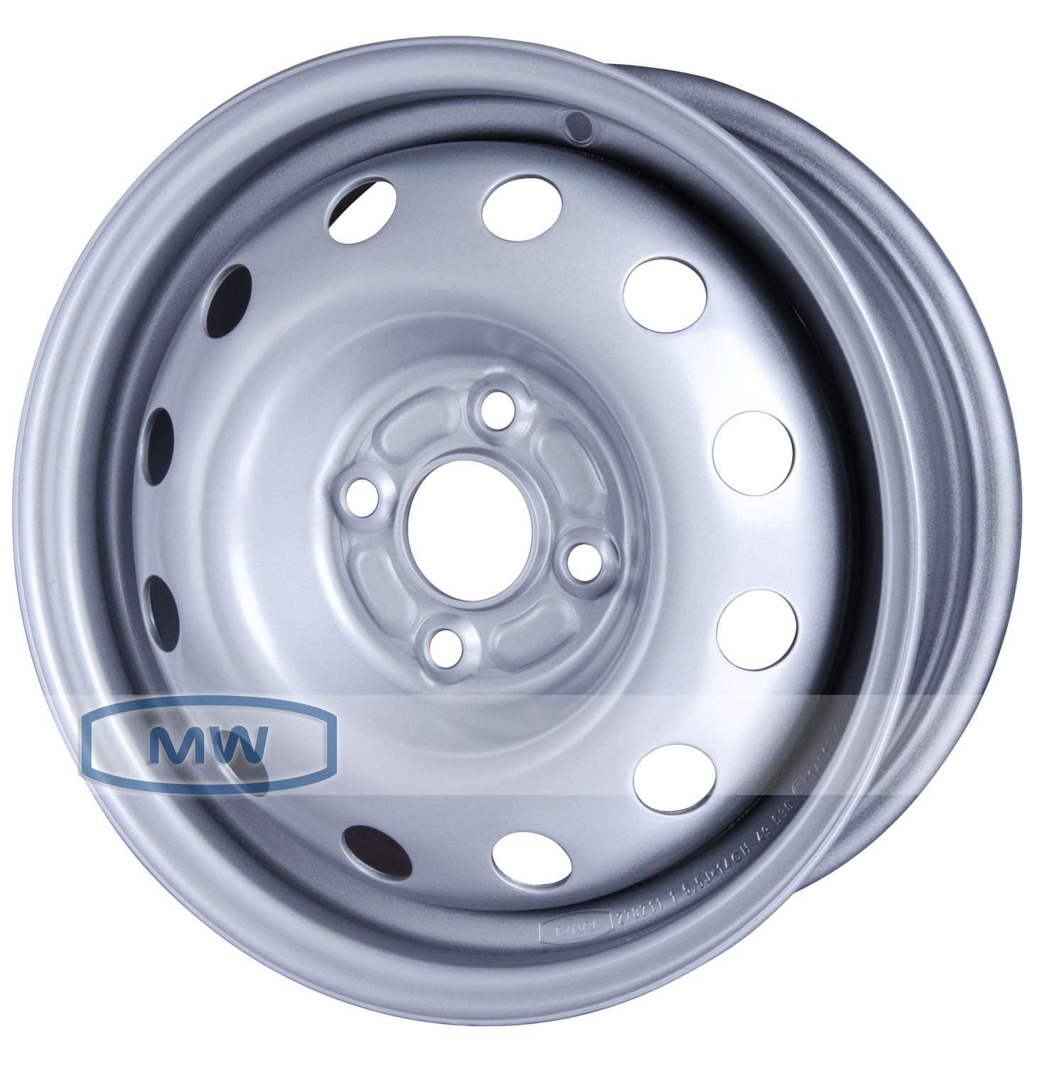 Magnetto 14013 AM 5.5x14/4x100 D56.5 ET49 Silver