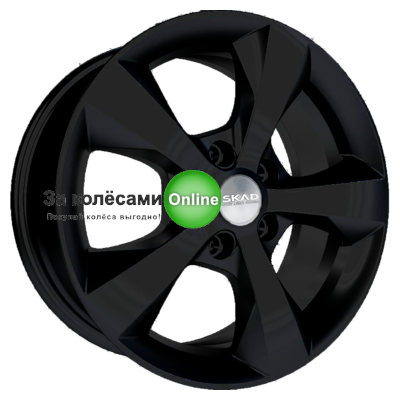 Скад Кельн (КЛ258) 7x16/5x114,3 ET40 D67,1 Черный бархат