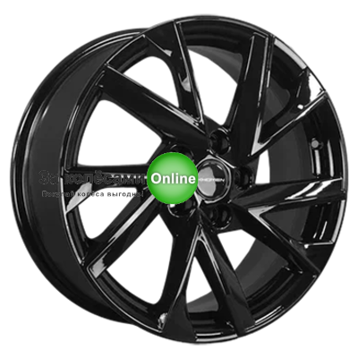 Khomen Wheels KHW1714 (Jac/Москвич 3) 7x17/5x108 ET40 D54,1 Black