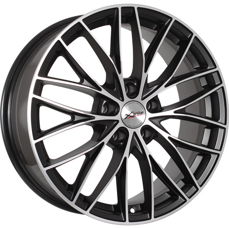 X-TRIKE X-130 7.5x18/5x108 D65.1 ET36 Черный матовый с полированной лицевой частью