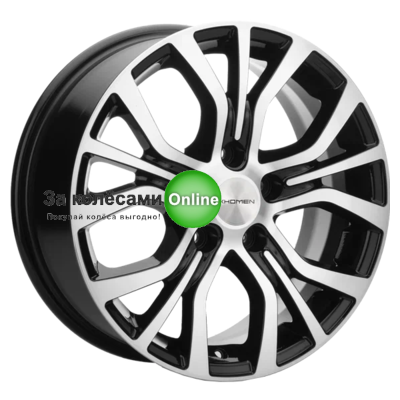 Khomen Wheels KHW1608 (Alphard) 6,5x16/5x114,3 ET38 D60,1 Black-FP
