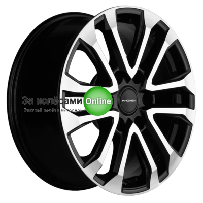 Khomen Wheels KHW1805 (L200) 7,5x18/6x139,7 ET38 D67,1 Black-FP