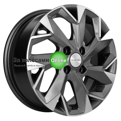 Khomen Wheels KHW1508 (Vesta) 6x15/4x100 ET50 D60,1 Gray-FP