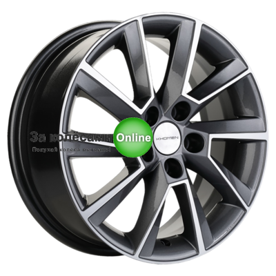 Khomen Wheels KHW1604 (Aveo) 6x16/5x105 ET39 D56,6 Gray-FP
